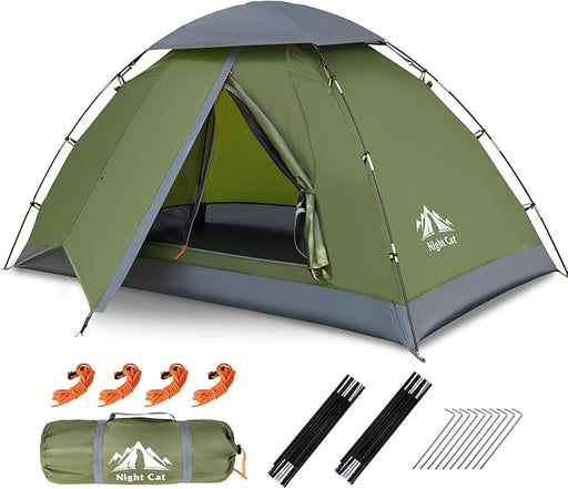 Backpacking Tent fo 1 Person 2 Persons Easy Setup by Clip Waterproof Lightweight protable Camping