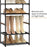 Shoe Rack 8Tiers Tall Shoe Rack for Entryway 18-20 Pairs Shoe and Boots Organizer Storage Shelf Space Saving Large Shoe Tower