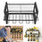 Heavy Duty Metal Power Tools Organizer Wall Mount Holder Storage Organization