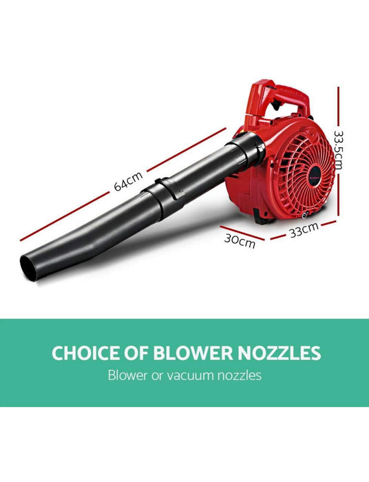 Cordless Leaf Blower, 36CC Petrol Handheld Blowers Vacuums Cleaner with Battery and Charger Outdoor Garden tool