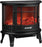 1800W Electric Fireplace Freestanding Stove Heater LED Flame Effect Log Fire,2 Heat Modes,Adjustable Temperture Control