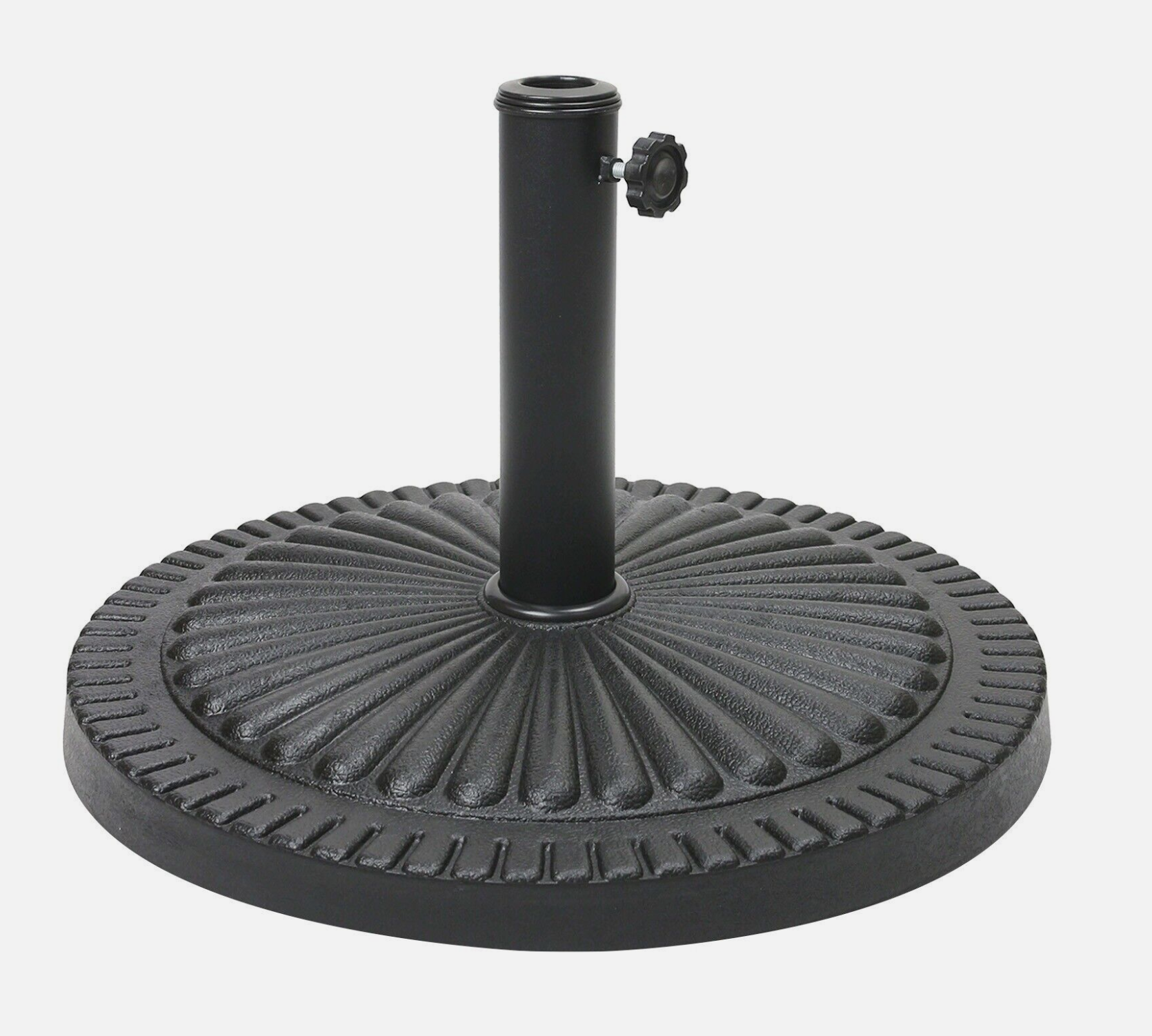 14kg Parasol Base Umbrella Stand Patio Garden Heavy Duty Weighted Black Outdoor