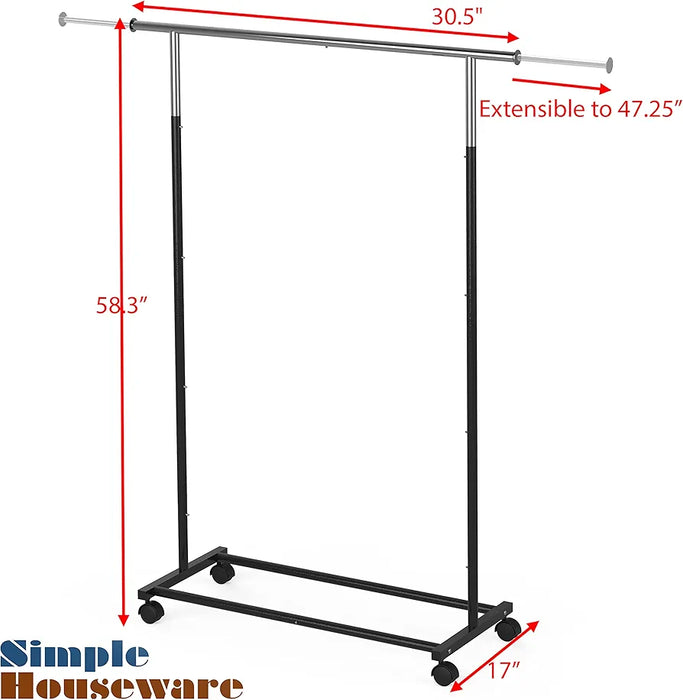 Clothes Rack Standard Rod Clothing Organizer