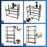 1.8x0.9M Garage Shelving, Warehouse Rack Pallet Racking System Rack Storage Shelves, 5 Steel Metal Adjustable Assembly Easy Black