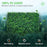 12PCS 20x20inch Grass Wall Panels, Boxwood Hedge Wall Panels, Artificial Grass Backdrop Wall for indoor and outdoor