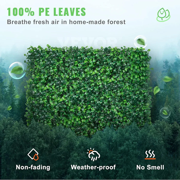 12PCS 20x20inch Grass Wall Panels, Boxwood Hedge Wall Panels, Artificial Grass Backdrop Wall for indoor and outdoor