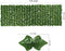 Artificial Faux Ivy Privacy Fence, 300 * 100cm Artificial Hedge Faux Ivy Vine Leaf Greenery Wall Screen, Decorative Trellis Fence