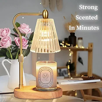 Candle Warmer Lamp with Timer Dimmer Adjustable Height,Gifts for loved ones