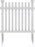 Outdoor Products Dig Roger Rabbit Garden Fence (3 Pack), White, 24" W x 24" H